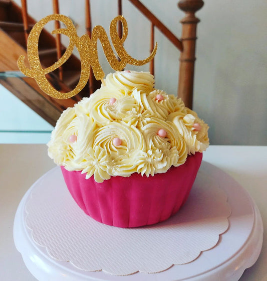 Giant cupcake